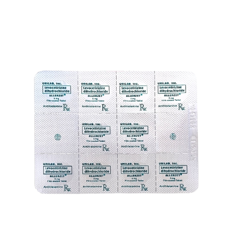ALLERZET Levocetirizine Dihydrochloride 5mg FilmCoated Tablet 1's